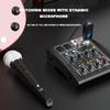 Беспроводная микрофонная система передатчик-приемник UHF Адаптер XLR Система для динамического микрофона, гитары, аудиомикшера, PA-системы DGNOG