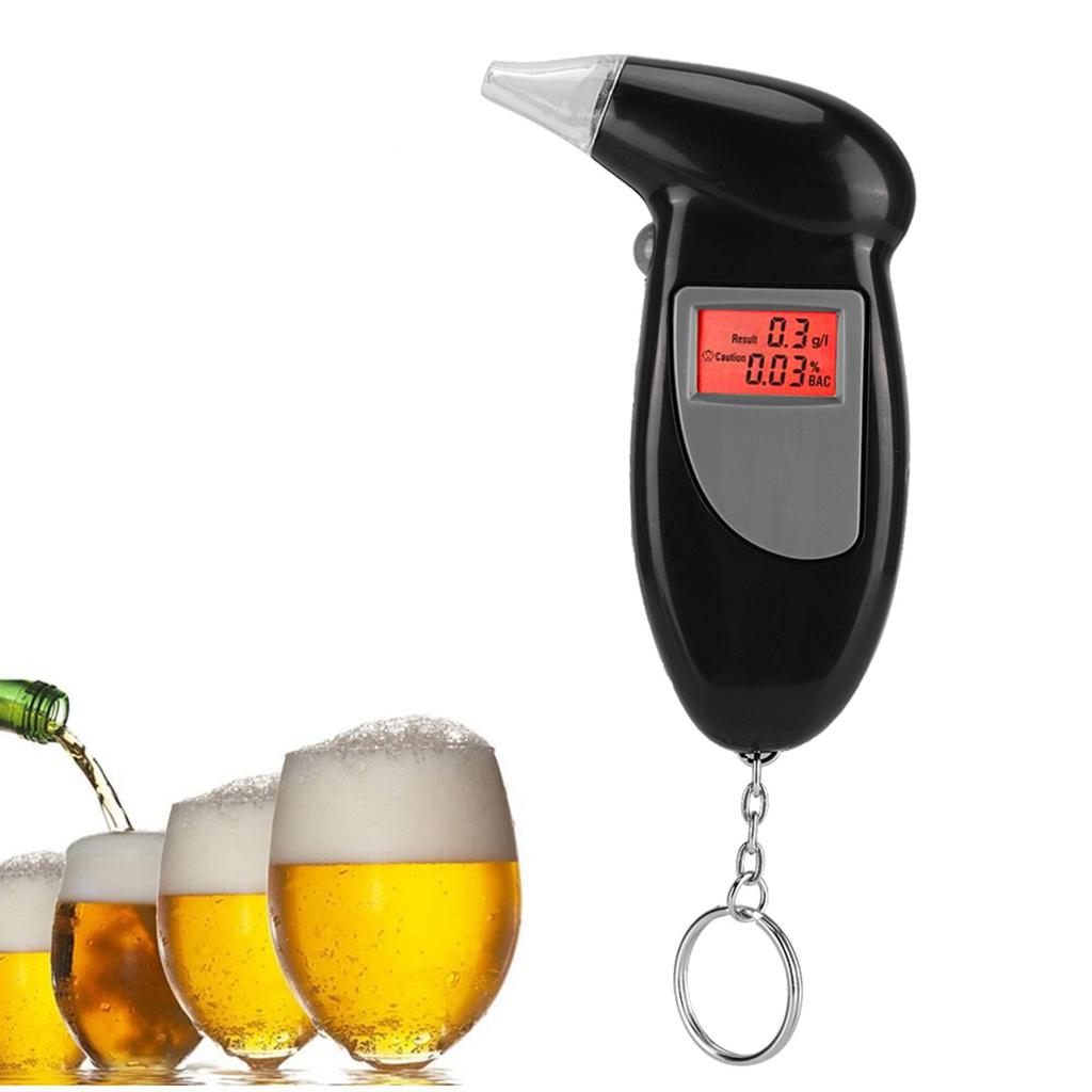 Portable Breath LCD Digital Display Alcohol Tester Analyzer with Backlight