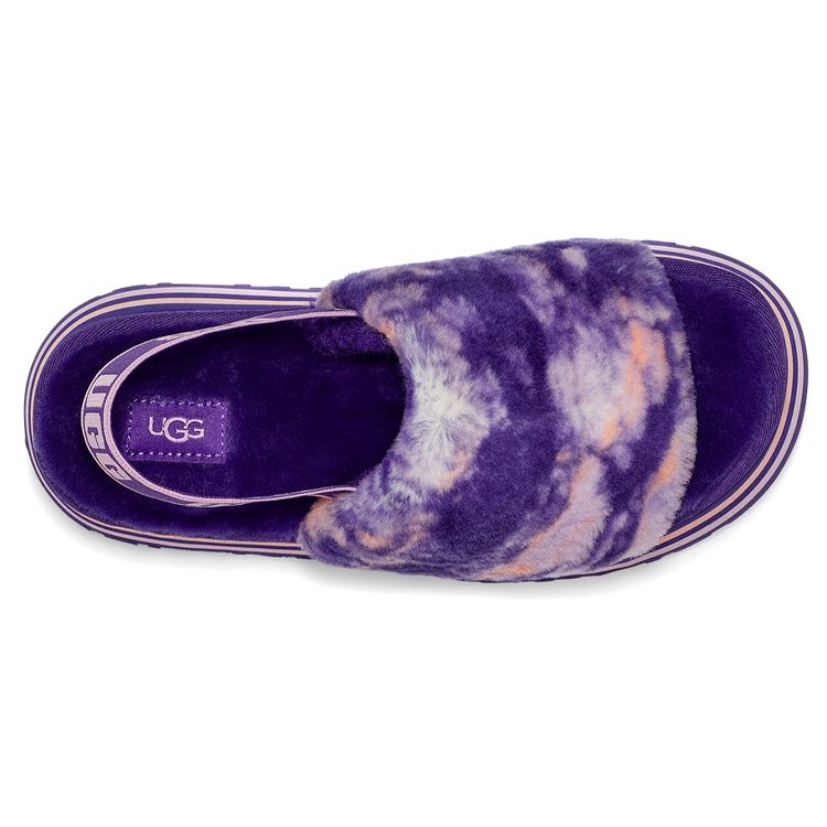 UGG Disco Sheepskin Casual Comfortable Fashion Sandals Women Sandals Violet 1122032-VNGH
