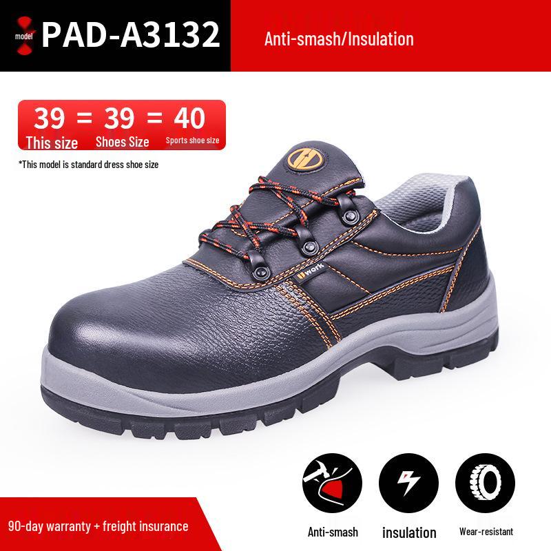 U-work PAD-A3132 Изолированная защитная обувь, Защита от ударов, 6 кВ, Износостойкая для электриков.