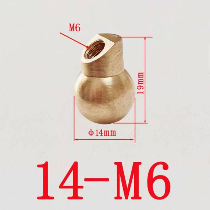 Hot Sale 1pcs Brass CNC Machine Tool Oblique Spray Brass Ball Coolant Nozzle Tool Holder Ball Joint Nozzle Accessories