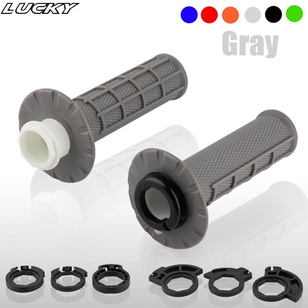 Новые ручки руля для мотоцикла 7/8" 22 мм Рукоятки с фиксатором-cam lock Рукоятки руля для питбайка Для KTM CRF SXF EXC 125-500