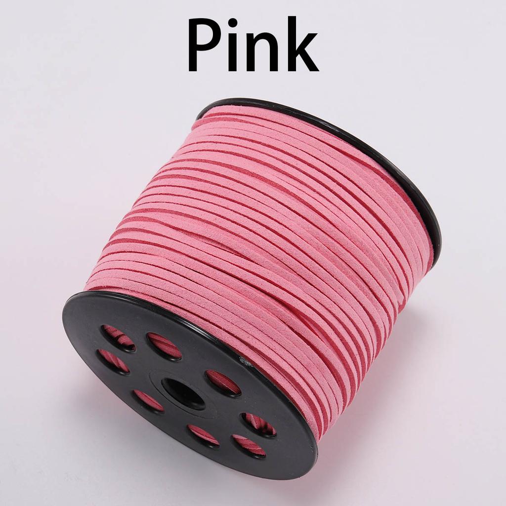 10 м/лот, 2,5 мм, плоский плетеный из искусственной замши, корейский бархатный кожаный браслет ручной работы с бисером, ожерелье «сделай сам» для изготовления ювелирных изделий, фурнитура