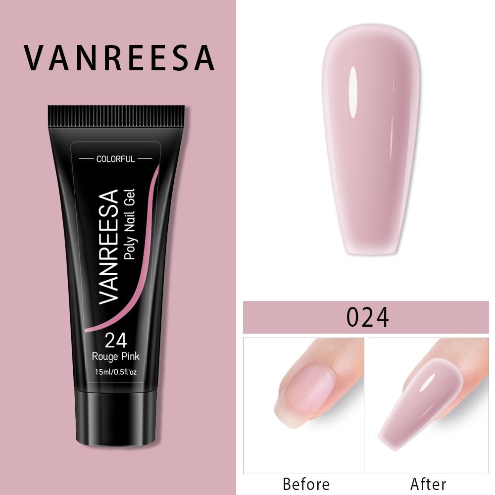 VANREESA 36 цветов поли гель для наращивания ногтей быстро наращивающий гель-лак для маникюра