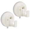 2 Packs Suction Cup Hooks Easy To Install Heavy Duty Suction Cup Hooks Vacuum Suction Hooks for Bathroom and Restroom Shower