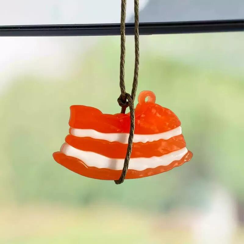 UV-sensitive color-changing pork belly keychain bag decoration