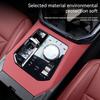 Для BMW X3 G45 2025 Силиконовая накладка на боковую панель центральной консоли автомобиля Защитный коврик Рамка Защитная накладка Стайлинг автомобиля Аксессуары для интерьера