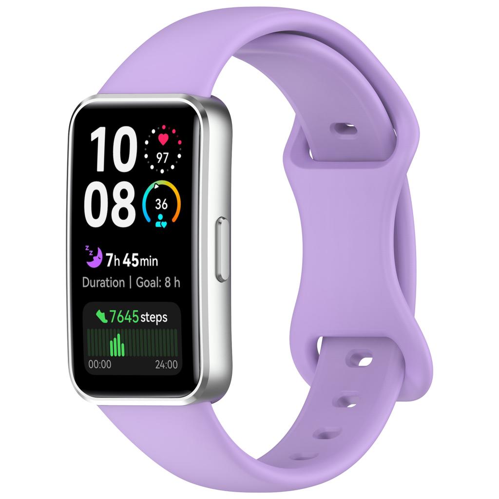 Силиконовые ремешки Для Huawei Band 10/9/9 NFC Аксессуары для ремешка Замена Спортивный браслет pulseira correa для Huawei Bands 8/8NFC