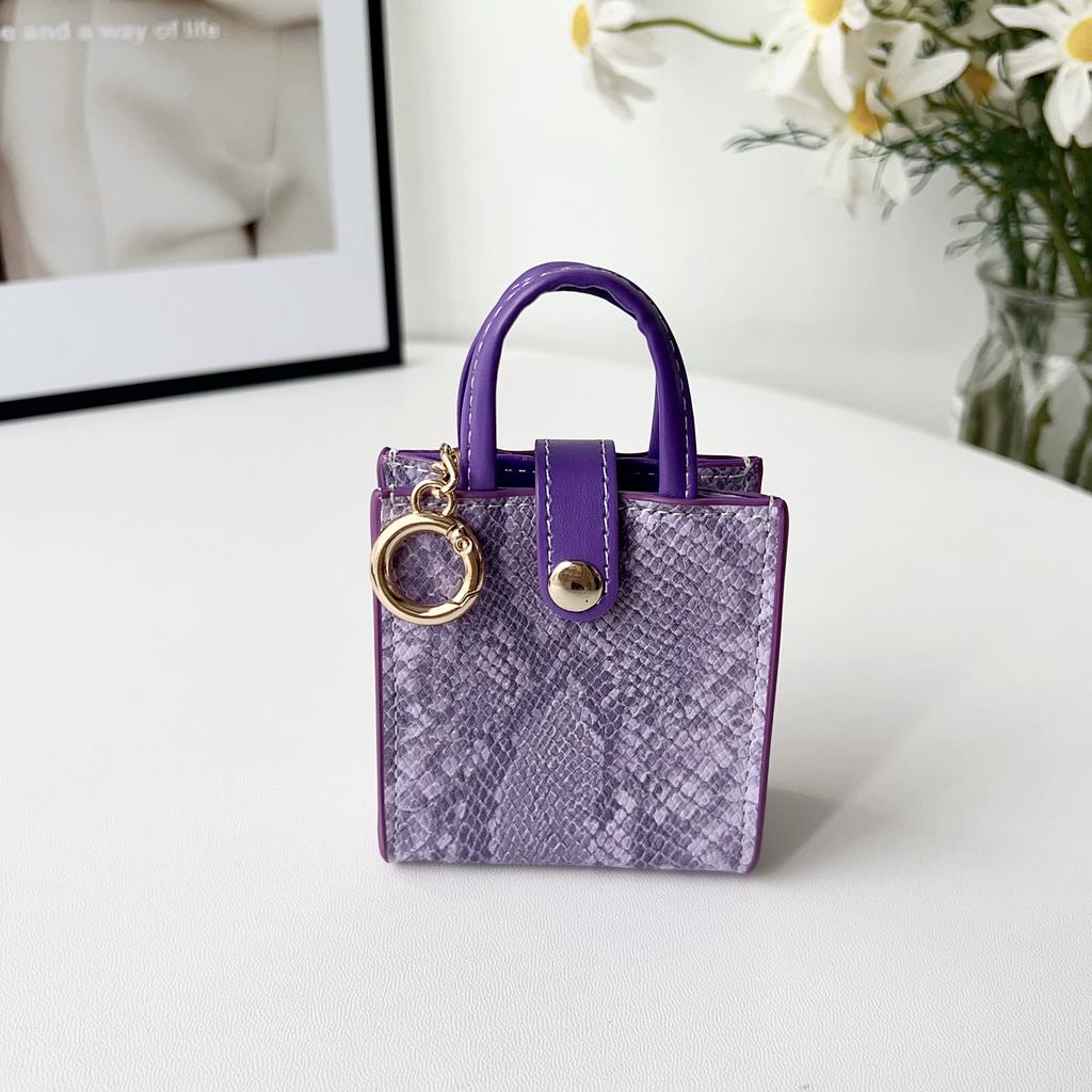 Бренд тренда легкой роскоши Сумка-кроссбоди на шнурке-змейке Кожаный чехол для беспроводных Bluetooth-наушников для Airpods 4 3 2 1 Pro 1 2 Ударопрочный чехол