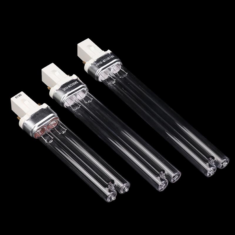 1 шт. УФ-лампы для аквариума, пруда, ультрафиолетовая лампа-стерилизатор, трубка для G23 5 Вт 7 Вт 9 Вт 11 Вт 13 Вт UVC H-образная трубка