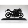 Aoshima Bunka Kyozai (AOSHIMA) Skynet 1/12 Scale Complete Kawasaki Ninja ZX-25R Motorcycle In Metallic Spark Black