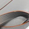 [Pre-Owned] Gate Small Gray Leather Shoulder Bag - Very Good #1XJKNAC