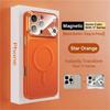 Роскошный кожаный чехол из углеродного волокна для iPhone 17 16 15 14 13 Pro Max для беспроводной магнитной зарядки Magsafe, противоударный чехол для телефона