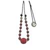 The same style of new Chinese-style Baili Xiang necklace, made with traditional natural fragrance beads, handcrafted for both men and women, worn as