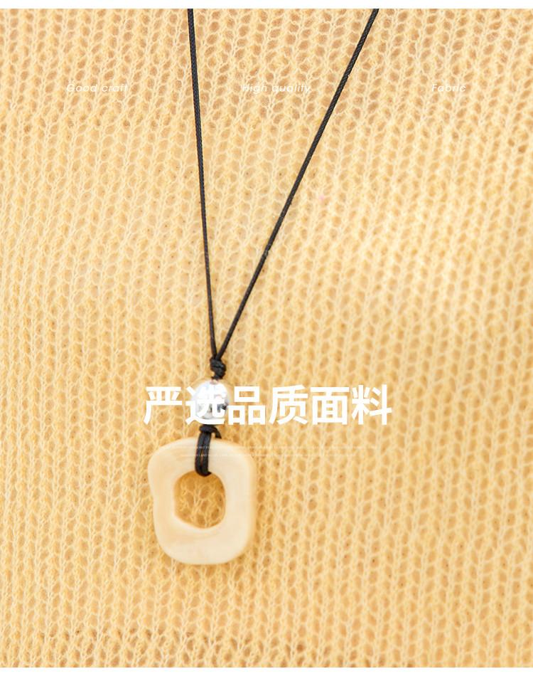 26 year new summer outfit hollowed out round neck knitted long sleeved sunshade sweater top simple and high-end women's knitted sweater