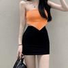 Summer Womens Bodycon Skirt With Zipper And Stretch Polyester For Casual Wear