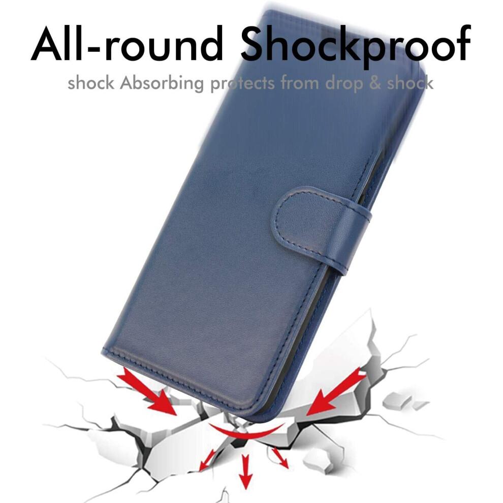 Leather Wallet Case for Oppo A72 / A52 / A92, Flip Protective Case Cover with Wallet Card Holder