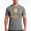 octopus TShirt Summer Casual Cotton Tee Oversized Streetwear Tops Vintage Graphic Print Loose Fit Short Sleeve  Cotton