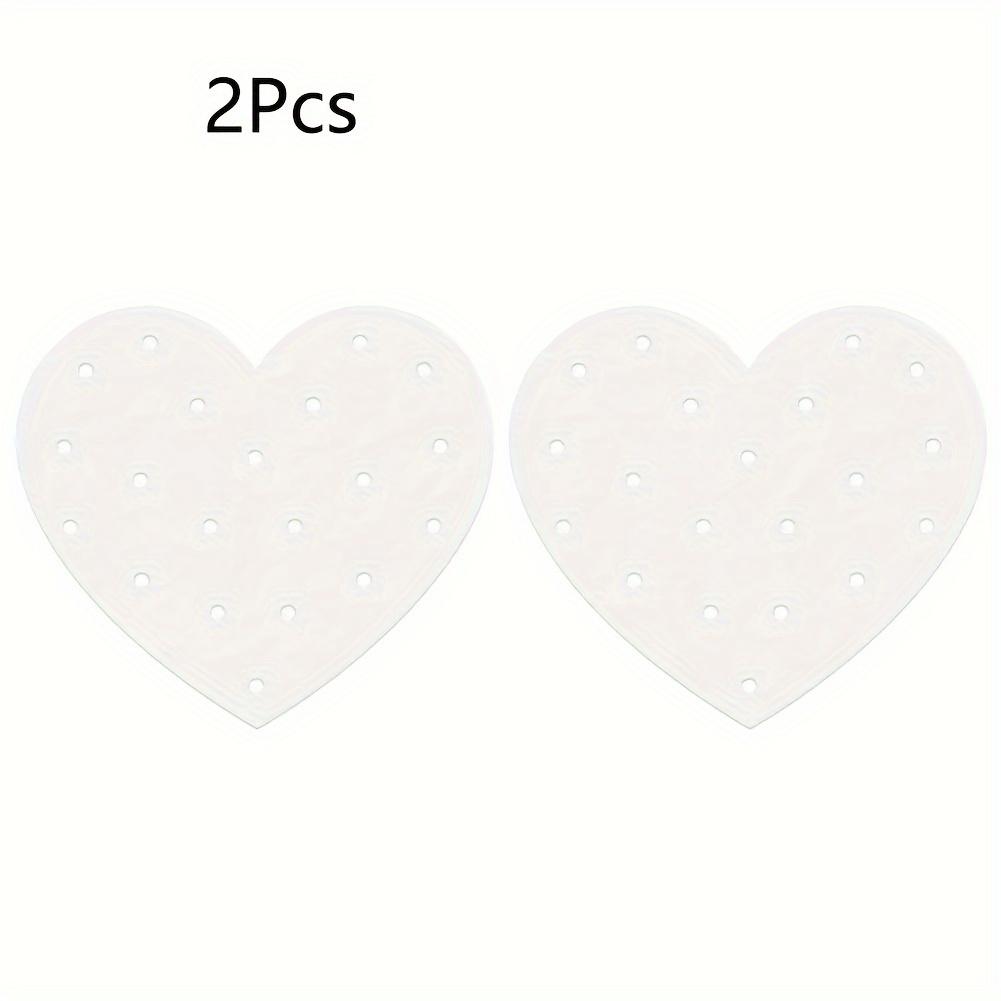 Acrylic Heart-shaped Lollipop Stand Display Stand, Perforated Lollipop Stand for Parties, Celebrations and Events