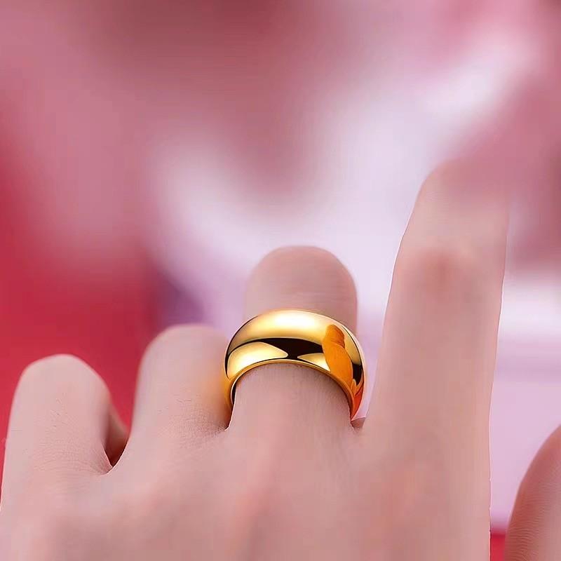 Модное парное кольцо из позолоченной меди с безупречным дизайном, идеально подходящее для повседневной носки и особых случаев