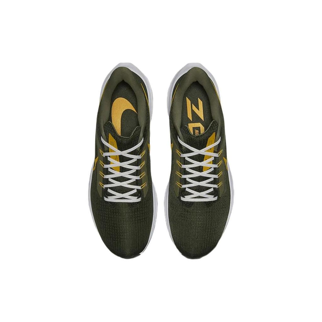 Nike Air Zoom Pegasus 39 Секвойя Университетское золото Мужские кроссовки Зеленый Средний Оливково-зеленый FD0785-300