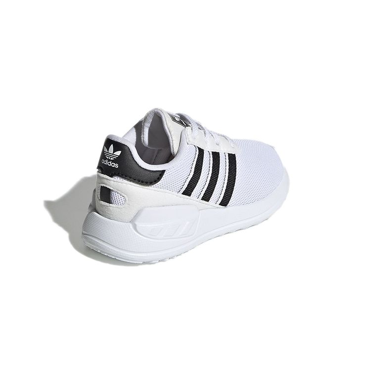 Adidas Originals LA Trainer Slip Resistant Comfortable Retro Style Sports Casual Durable Low Top Walking Shoes Baby Shoes White FW0586