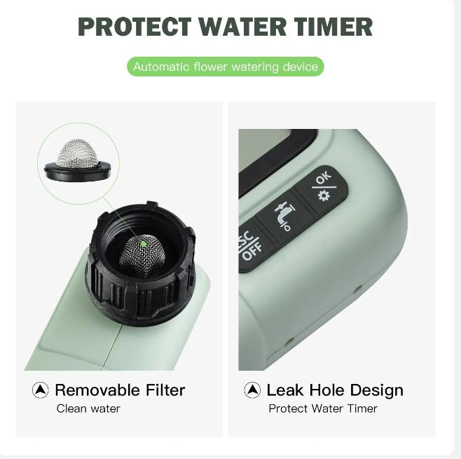 HCT-322 Автоматический таймер подачи воды, садовая цифровая ирригационная машина, интеллектуальный спринклер, используемый на открытом воздухе для экономии воды и времени