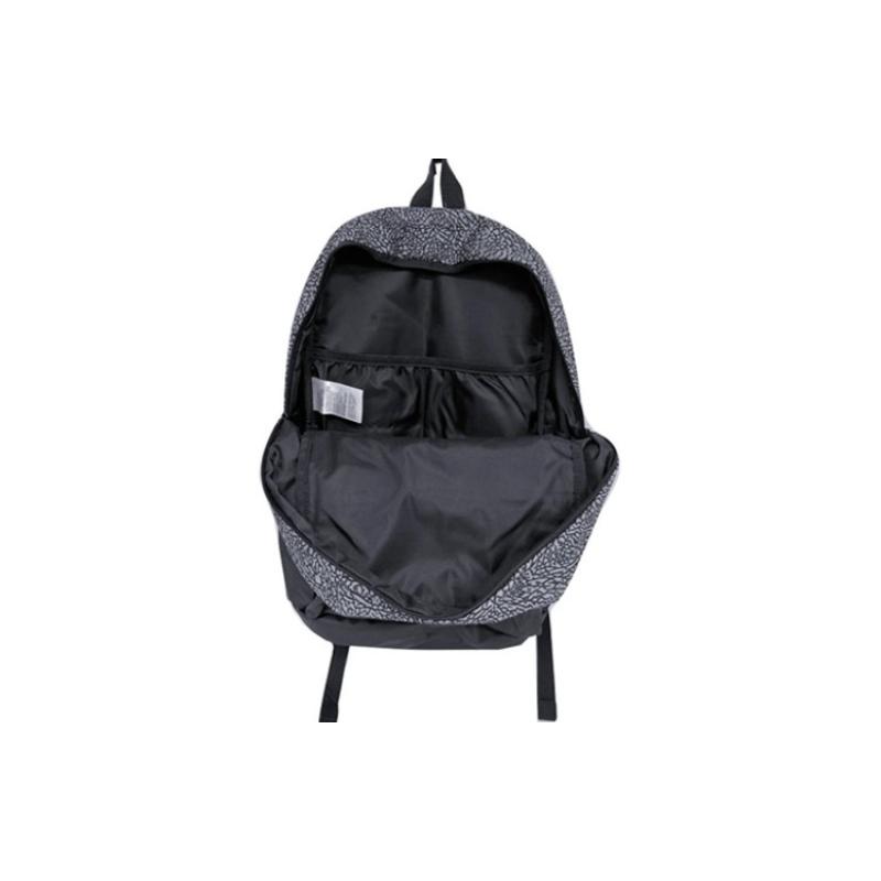 Jordan Полиэстеровый рюкзак обычный унисекс черный цемент Jordan 9A0408-K41