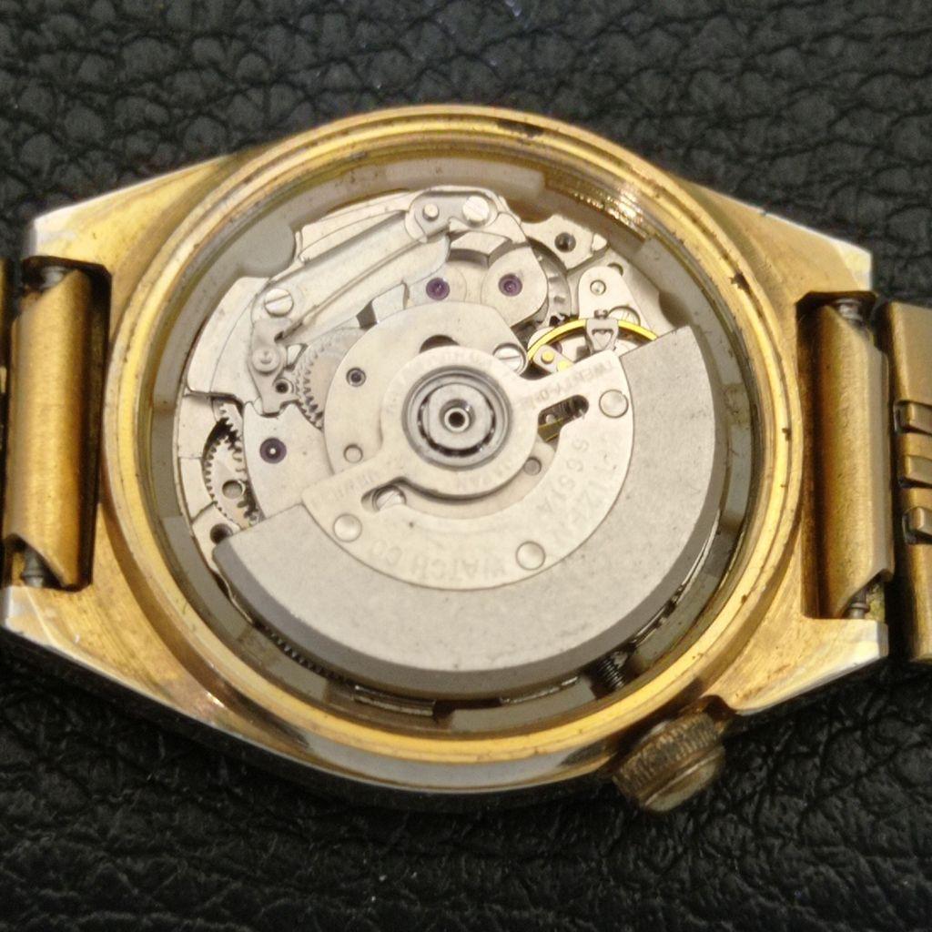 ВИНТАЖНЫЕ ЖЕНСКИЕ ЧАСЫ CITIZEN AUTOMATIC 6651A JAPAN С ОРИГИНАЛЬНЫМ ЦИФЕРБЛАТОМ a704237-1 R213i-a704237