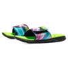 Under Armour Ignite Pro Graphic Strap Slide Голографические мужские кроссовки Black Lime-Surge 3026024-002