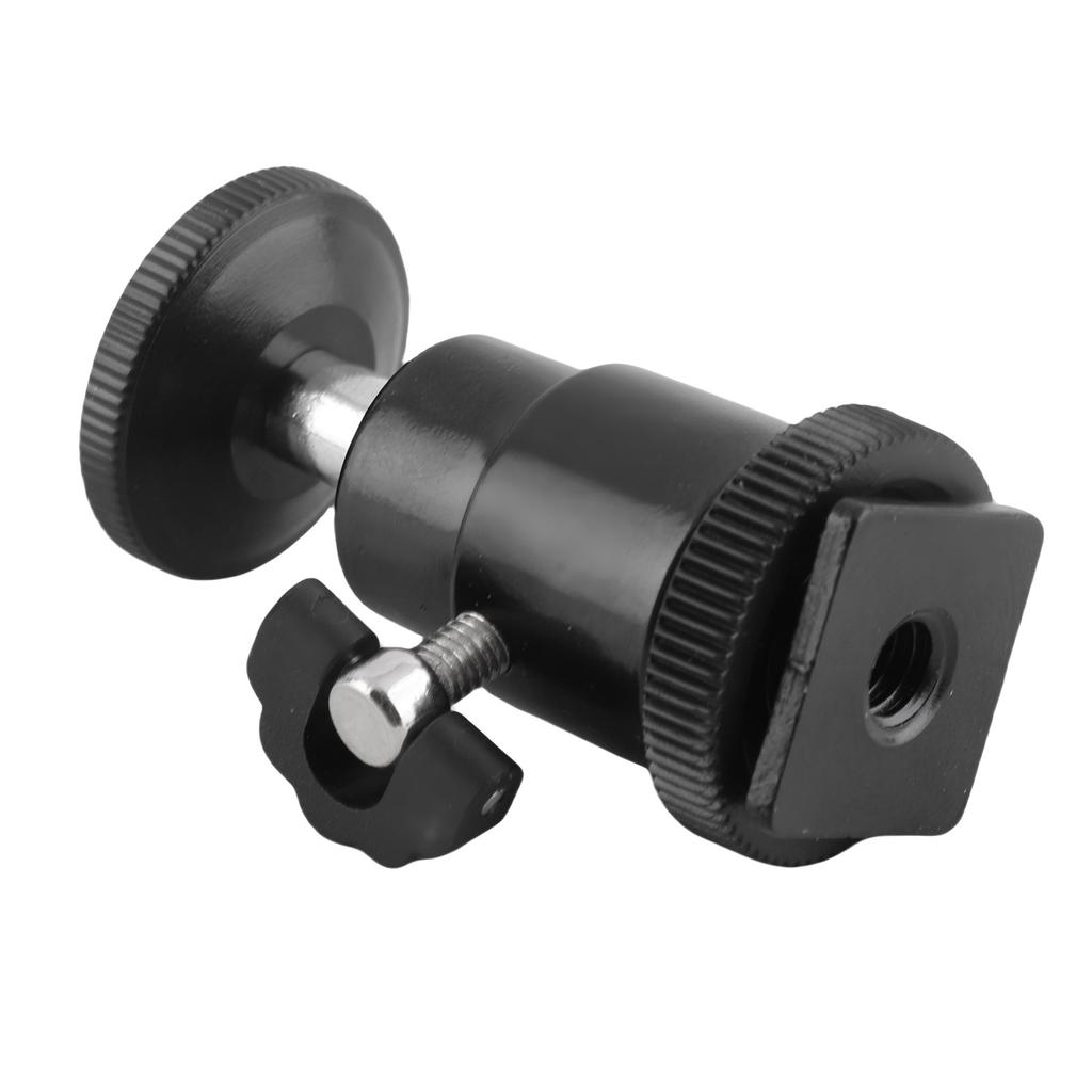 Штатив для камеры 1 4 Адаптер горячего башмака Кронштейн держатель для вспышки Крепление Люлька Шаровая головка с фиксатором