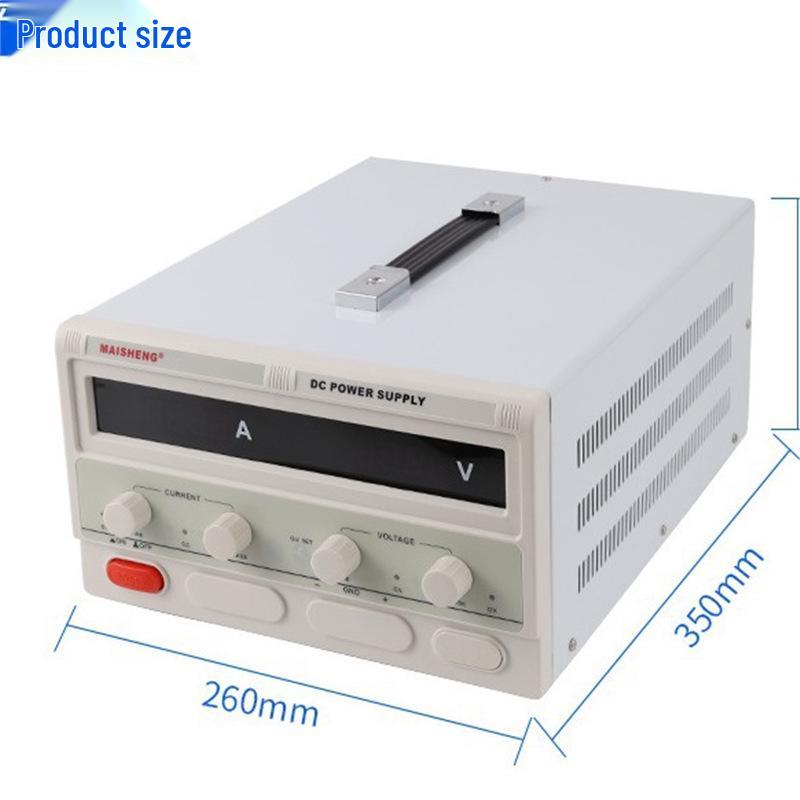 Maisheng High Power Adjustable DC Regulated Power Supply with Digital Display, 600V/800V Motor Electroplating & Aging Test