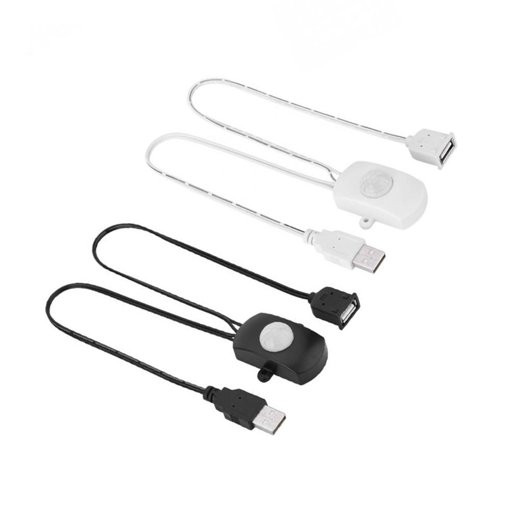 ИК-выключатель движения USB-интерфейс Инфракрасный датчик движения тела Практичный Экологичный Регулируемый для светодиодной ленты