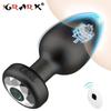 Vibrating Anal Plug 10 Speeds Butt Plug Prostate Vibrating Massager Remote Control Female Masturbator Sex Toys for Women Men