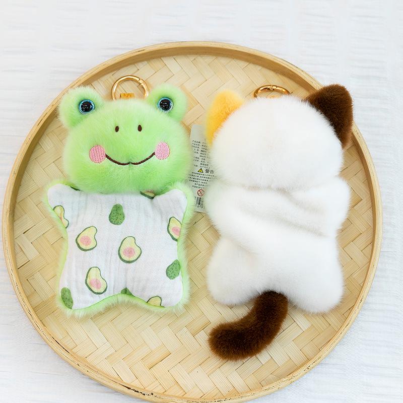 Милые куклы-мешки с бобами Животные - Панда, Слон, Кролик, Подвеска Красная панда для дня рождения детей