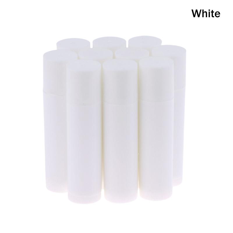 10Pcs 5g Empty Lip Gloss Tubes Lipstick Jars Cosmetic Containers with Caps Travel Size Lip Balm Tube for Makeup Artistry