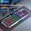 Проводная игровая клавиатура с механическим ощущением Qianxingzhe GX80S