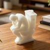 Статуэтка Мыслителя, Забавный Мужчина на Туалете Думающий Статуя, 3D-печатное Новое Украшение для Ванной Комнаты, Книжной Полки в Офисе, Настольный Декор