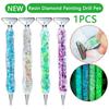 Resin Diamond Painting Pens Luminous Point Drill Pen Diamond Painting Accessories Cross Stitch