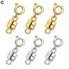 6Pcs Magnetic Necklace Clasp with Lobster Clasp Jewelry Connecting Buckle Necklaces Extender Bracelet Closure DIY Crafts