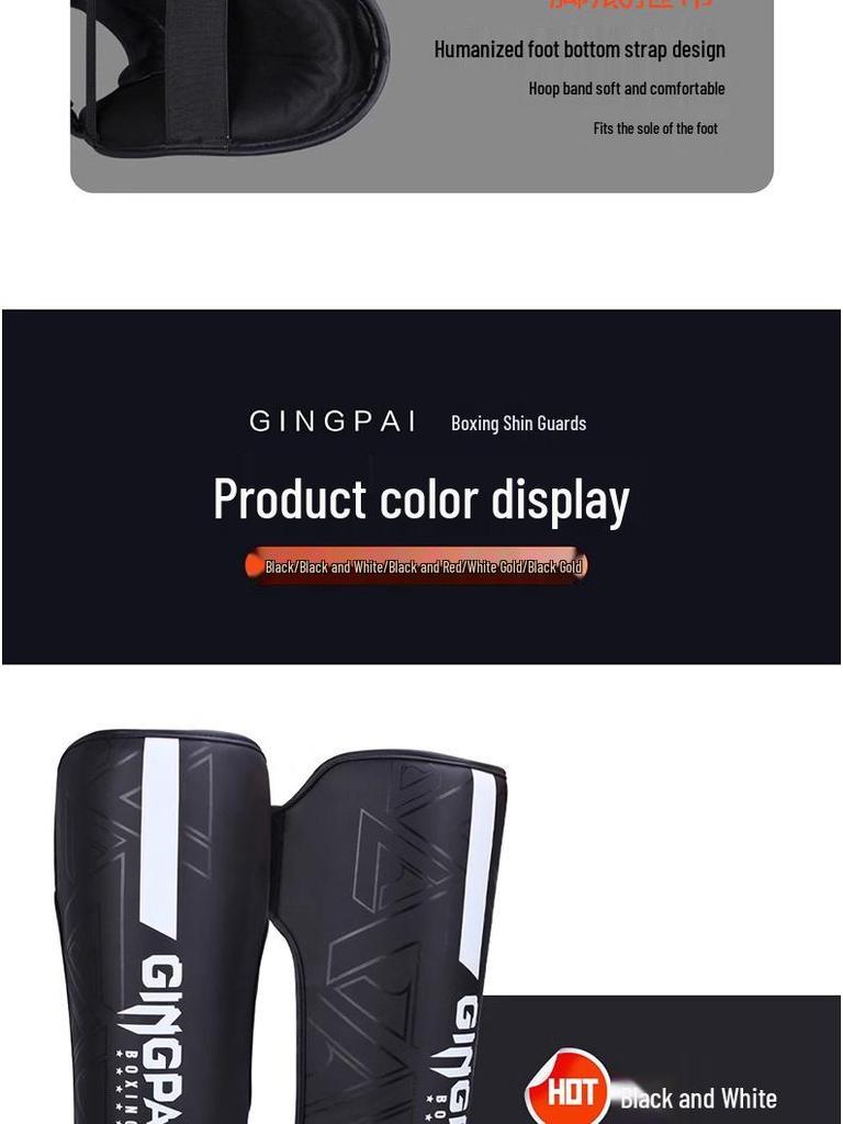 Защита голени и стопы для взрослых и детей для боевых искусств с защитой голеностопа - Идеально для тренировок по боксу, саньда и муай-тай