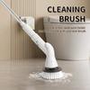 5W Portable Electric Cleaning Brush Cordless Electric Spin Cleaning Scrubber Shower Cleaning Brush Kitchen Bathroom Cleaning Gadgets
