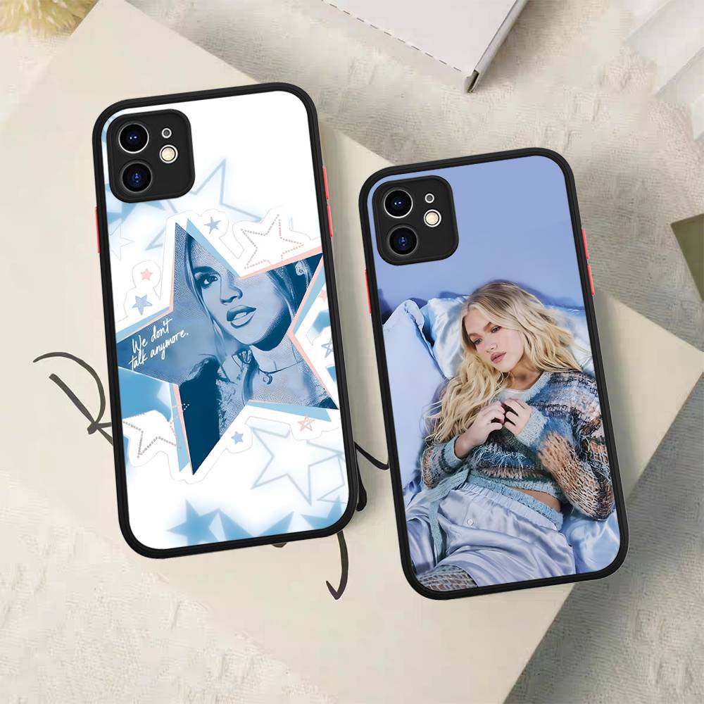 F-Freya S-Skye Чехол для телефона Singer для iPhone 16 15 14 11 12 13 Pro Max Plus 12 XS Max Задняя крышка Матовый чехол