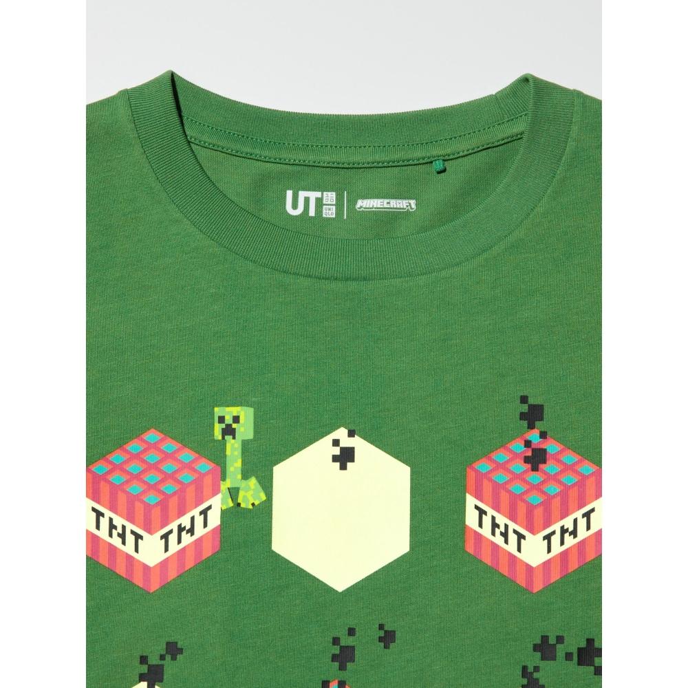 Uniqlo Япония Minecraft Ut