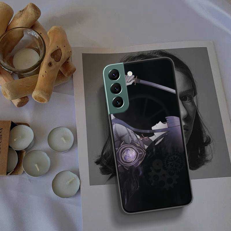 Чехол для телефона Genshin Impact Raiden Shogun, популярный, для Samsung A15 A25 A35 A55 Galaxy A70S A50S A30S A30 A40 A71 A51 A41 A31 A21 A11 A0