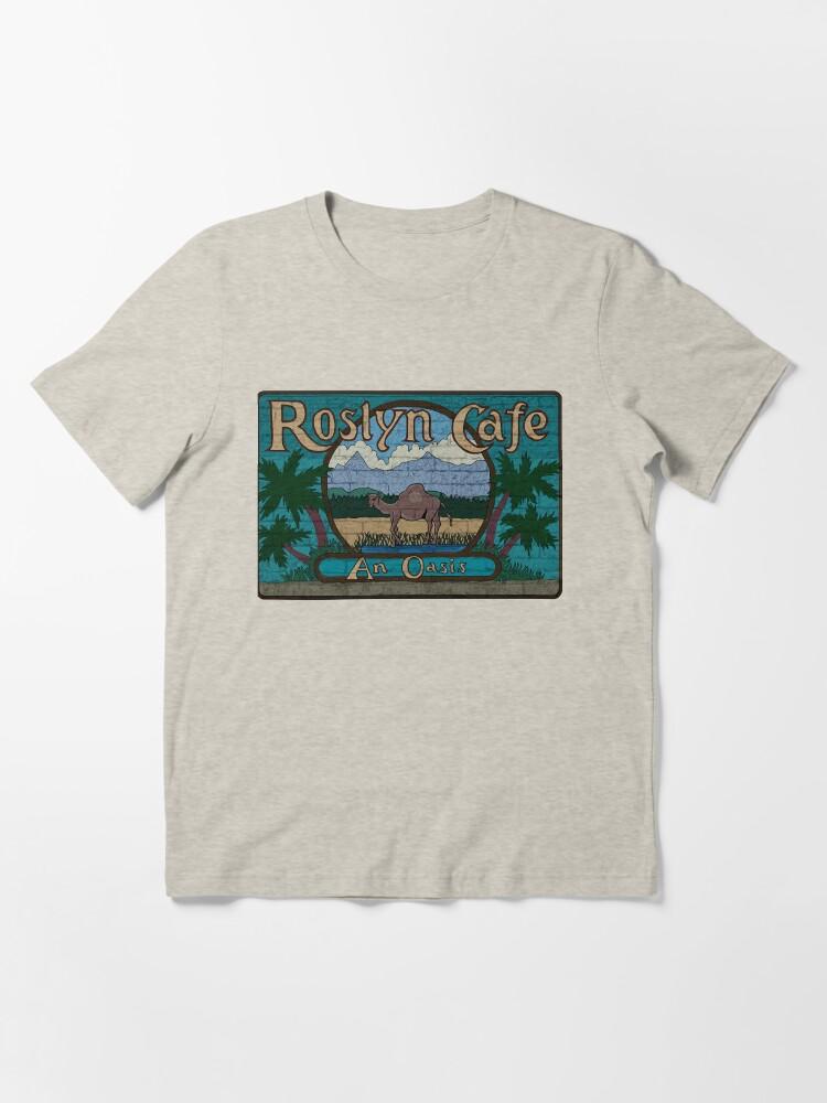 Oasiss Rosyln Cafe - Оазис, вдохновленный классической базовой футболкой Northern Exposure