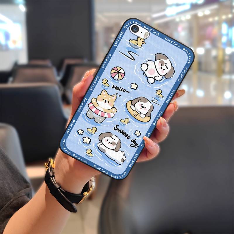 Мультяшный чехол-обертка для телефона для iphone 5/5S/SE/ip5/ip5S/ipSE ТПУ Прочный Водонепроницаемый Милый Чехол для задней панели Модный дизайн