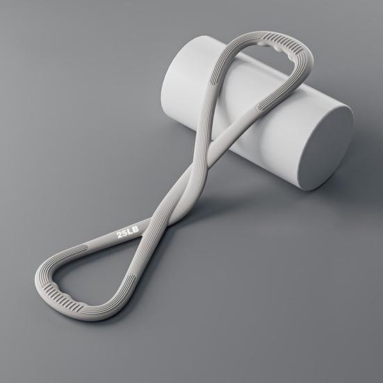 Силиконовая фитнес-резинка сопротивления противоскользящая эластичная лента для упражнений в виде восьмерки 25/35 фунтов для мужчин и женщин для рук, плеч, растяжки, силовых тренировок, эспандер