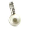 Les Trésors De Lily [K6675] - Silver Pendant 'Sissi' Silver-white (rhodium-plated) - 18x8 Mm
