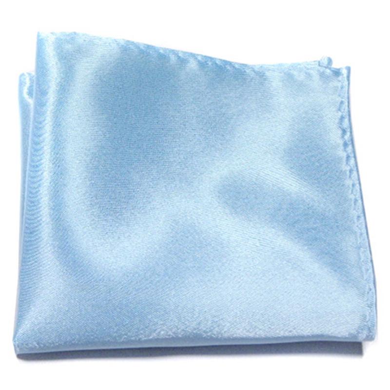 Men's 20x20cm Decor Suit Hankies Pocket Towel Silk Satin Pocket Squared Handkerchief